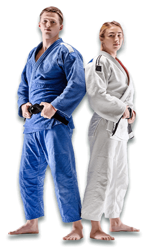Brazilian Jiu Jitsu Lessons for Adults in Roy UT - BJJ Man and Woman Banner Page