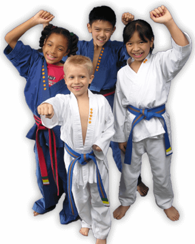 Martial Arts Summer Camp for Kids in Roy UT - Happy Group of Kids Banner Summer Camp Page